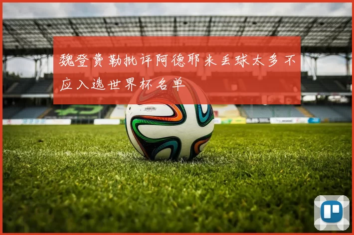 魏登费勒批评阿德耶米丢球太多不应入选世界杯名单